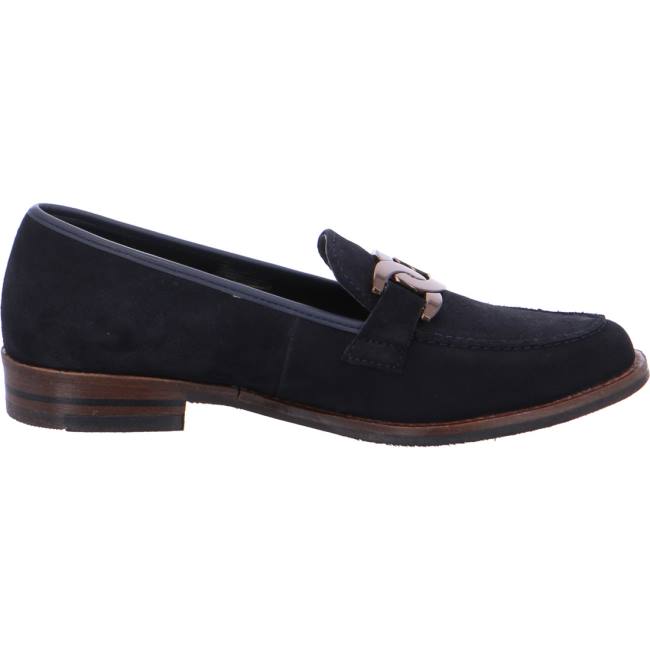 Mocassin Ara Kent Bleu Femme | VBK-3947333