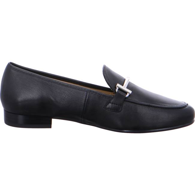 Mocassin Ara Kent Noir Femme | VKX-5941766