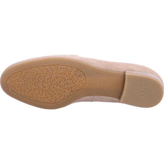 Mocassin Ara Kent Beige Femme | VNW-3808741