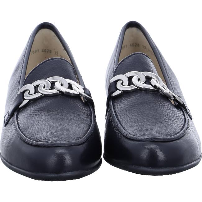 Mocassin Ara Kent Bleu Femme | EKZ-3162461