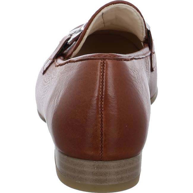 Mocassin Ara Kent Brandy Marron Femme | QAW-7287775