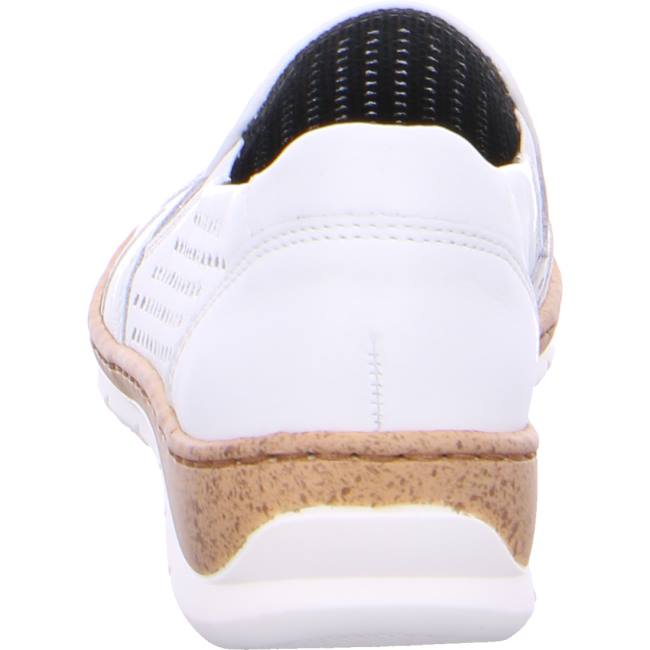 Mocassin Ara Gil Blanche Femme | UWJ-4938234