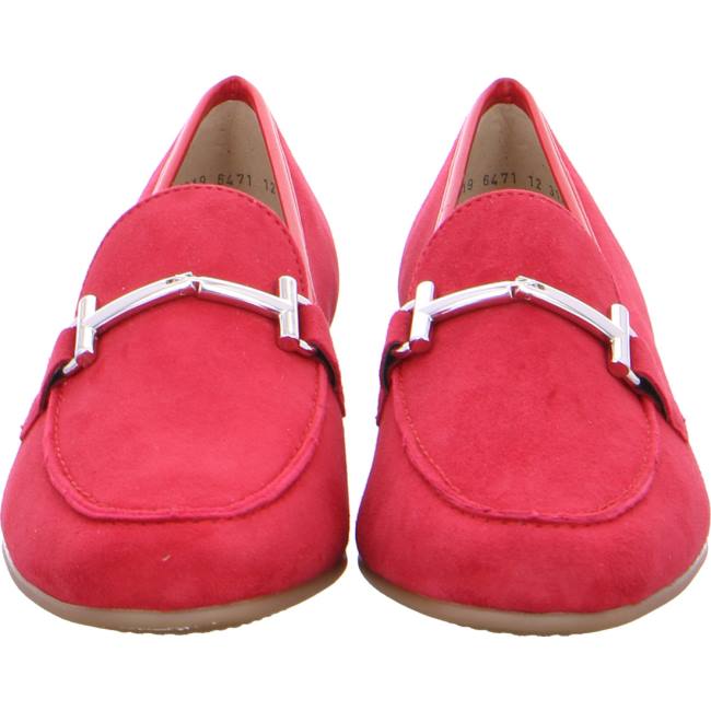 Mocassin Ara Kent Rouge Femme | RHA-3629332