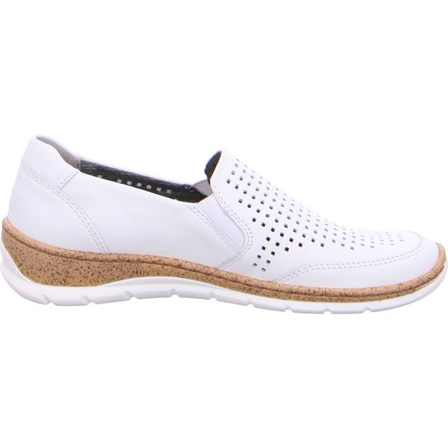 Mocassin Ara Gil Blanche Femme | UWJ-4938234