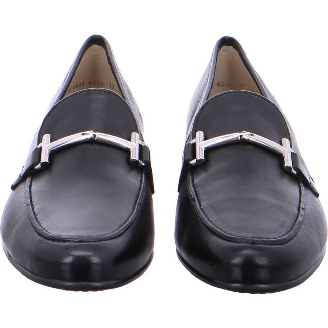 Mocassin Ara Kent Noir Femme | VKX-5941766