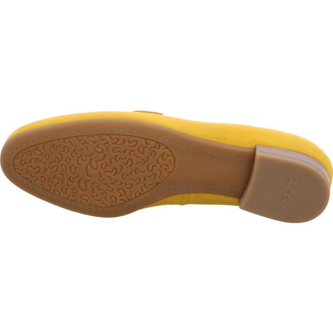 Mocassin Ara Kent Sun Jaune Femme | LLZ-6082318