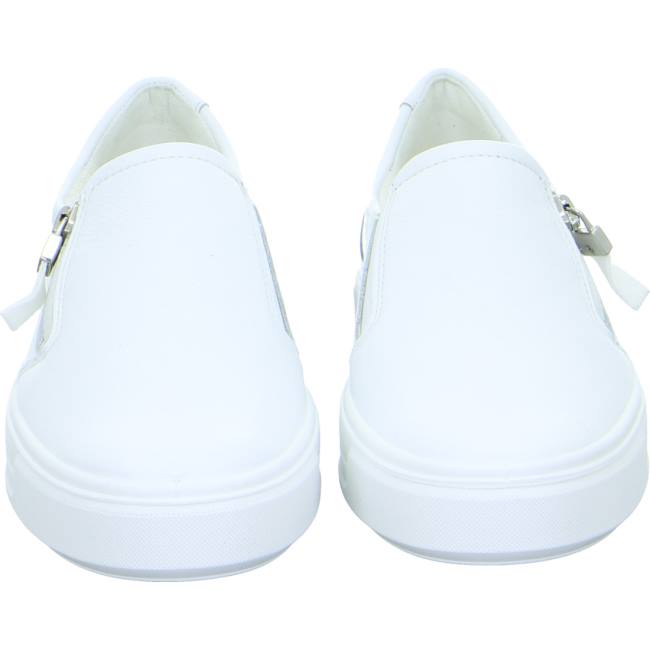 Mocassin Ara Courtyard Blanche Femme | NCW-6530227