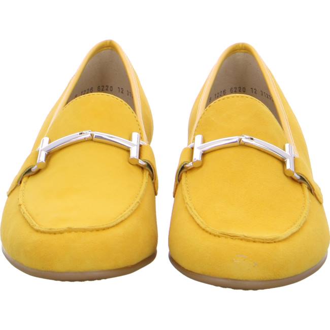 Mocassin Ara Kent Sun Jaune Femme | LLZ-6082318