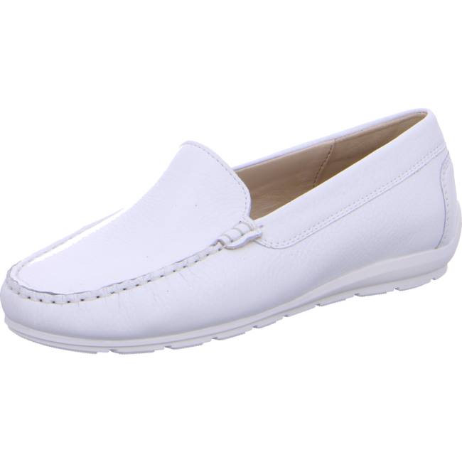 Mocassin Ara Alabama Blanche Femme | YTX-3570966