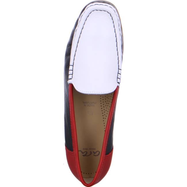 Mocassin Ara Atlanta Blanche Femme | GYQ-5805164