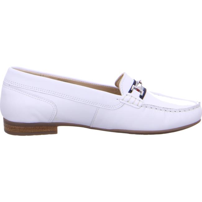 Mocassin Ara Alabama Blanche Femme | HNE-2708682