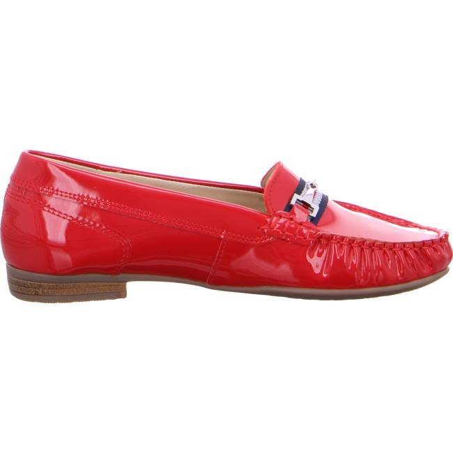 Mocassin Ara Alabama Rouge Femme | OYI-5494979