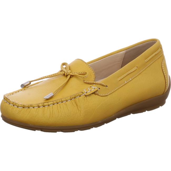 Mocassin Ara Alabama Sole Jaune Femme | TNY-0966948