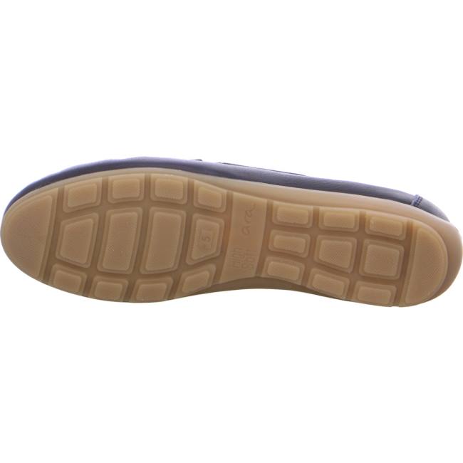 Mocassin Ara Alabama Bleu Femme | DWQ-9103445