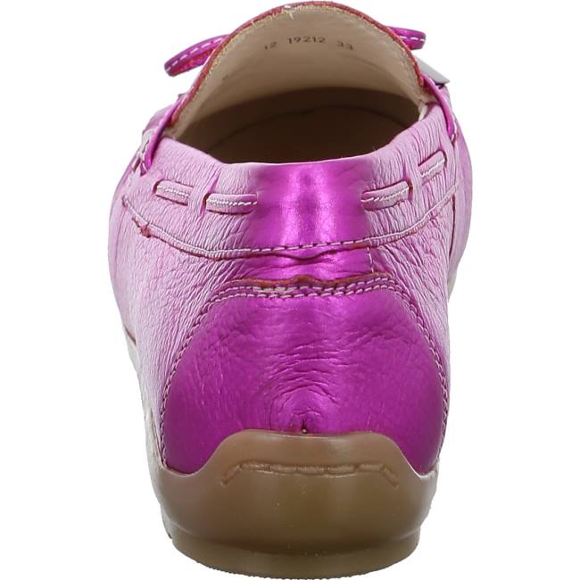 Mocassin Ara Alabama Pink Rouge Femme | BNP-3327889