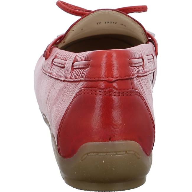 Mocassin Ara Alabama Flame Rouge Femme | QND-2834873