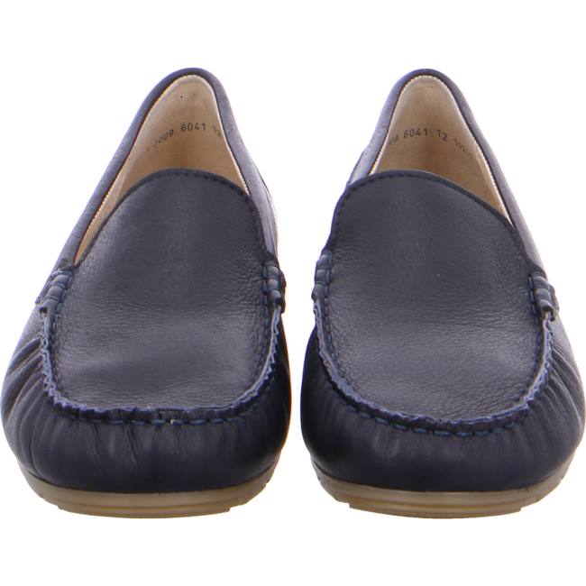 Mocassin Ara Alabama Bleu Femme | DWQ-9103445