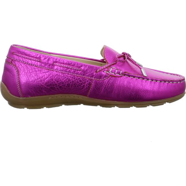 Mocassin Ara Alabama Pink Rouge Femme | BNP-3327889