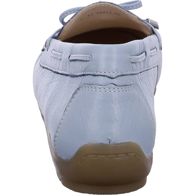 Mocassin Ara Alabama Aqua Bleu Femme | DNV-8217875