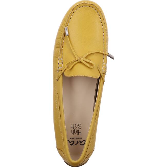 Mocassin Ara Alabama Sole Jaune Femme | TNY-0966948