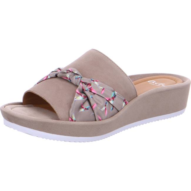 Mules Ara Tivoli Beige Femme | AZA-5587547