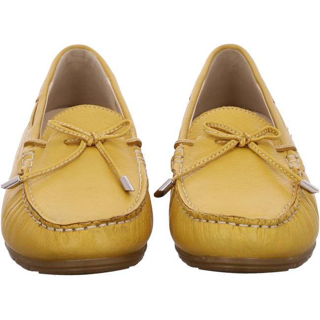 Mocassin Ara Alabama Sole Jaune Femme | TNY-0966948