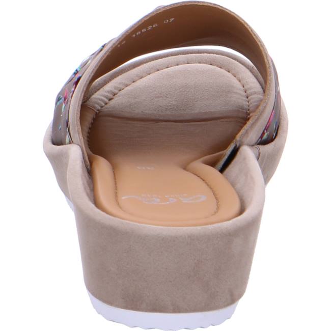 Mules Ara Tivoli Beige Femme | AZA-5587547