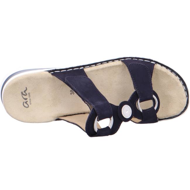 Mules Ara Tampa Bleu Femme | WFC-0678685