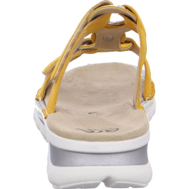 Mules Ara Tampa Sun Jaune Femme | YDF-1289171