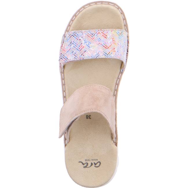 Mules Ara Tampa Multi Beige Femme | LEC-0688261