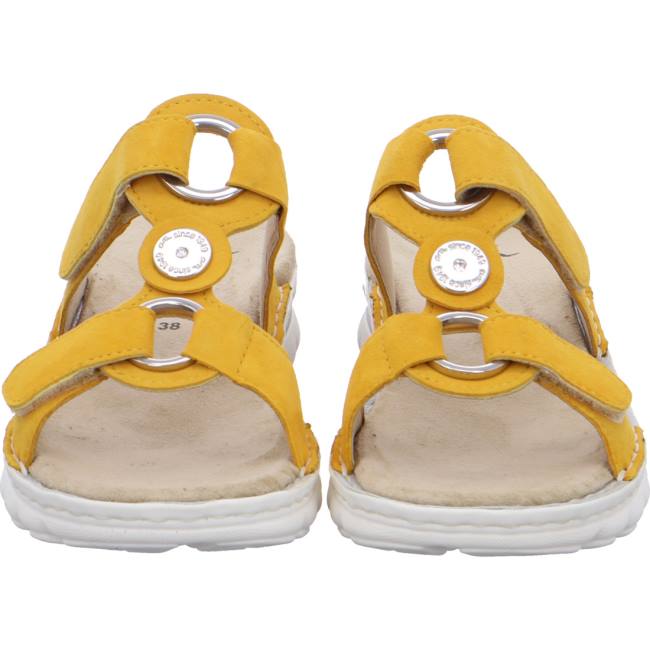 Mules Ara Tampa Sun Jaune Femme | YDF-1289171