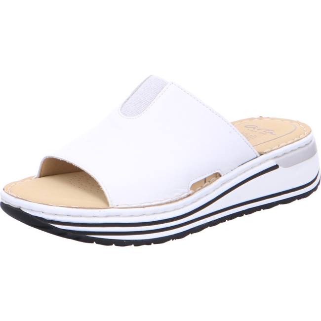 Mules Ara Sapporo Blanche Femme | QBS-0936950