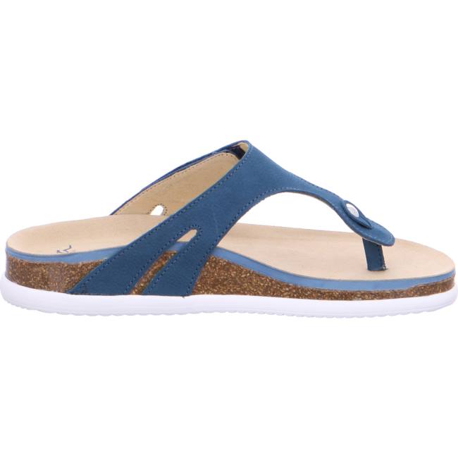 Mules Ara Sylt Capri Bleu Femme | ZUZ-7036471