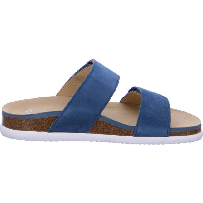 Mules Ara Sylt Capri Bleu Femme | RNG-7664523