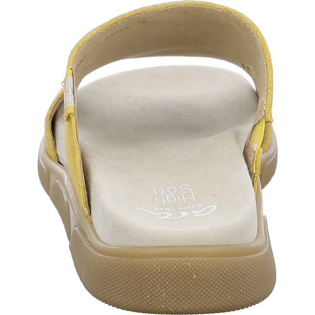 Mules Ara Rom-sport Jaune Femme | BJC-1095651