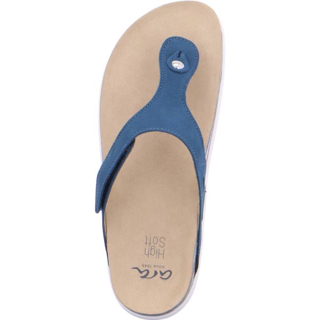 Mules Ara Sylt Capri Bleu Femme | ZUZ-7036471