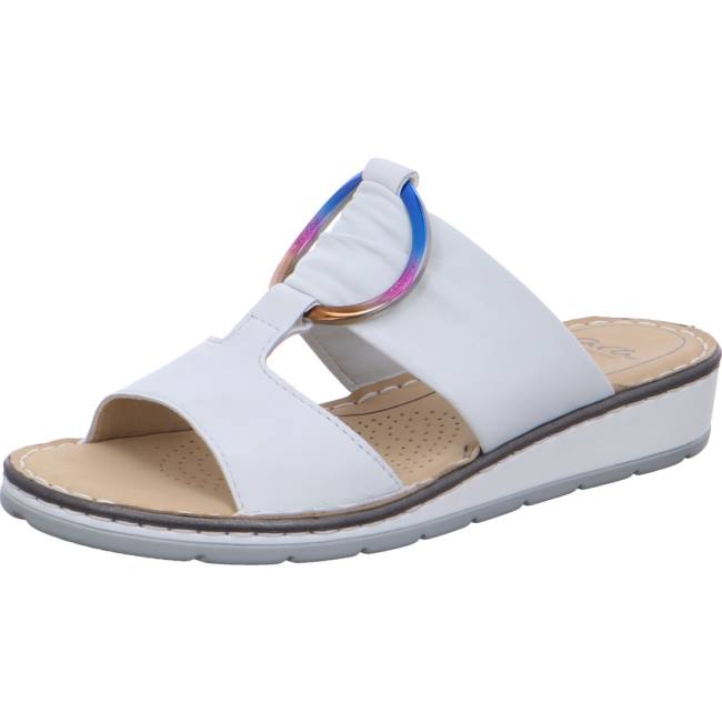 Mules Ara Positano Nebbia Blanche Femme | BJG-3194948