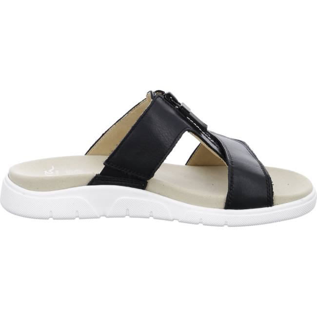 Mules Ara Rom-sport Noir Femme | ZFM-6519099