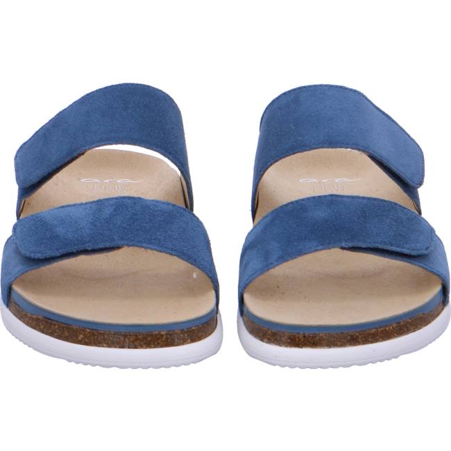 Mules Ara Sylt Capri Bleu Femme | RNG-7664523