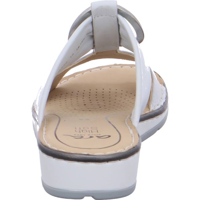 Mules Ara Positano Nebbia Blanche Femme | BJG-3194948