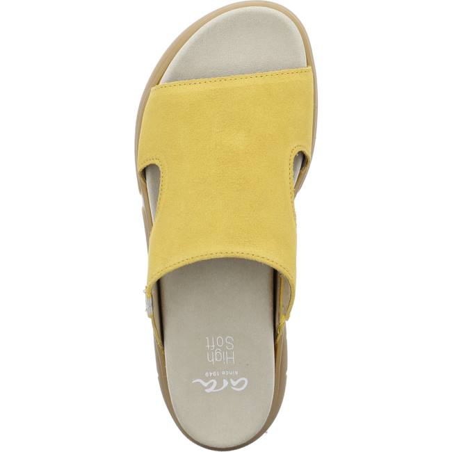 Mules Ara Rom-sport Jaune Femme | BJC-1095651