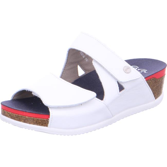 Mules Ara Norderney Blanche Femme | DDK-4979475