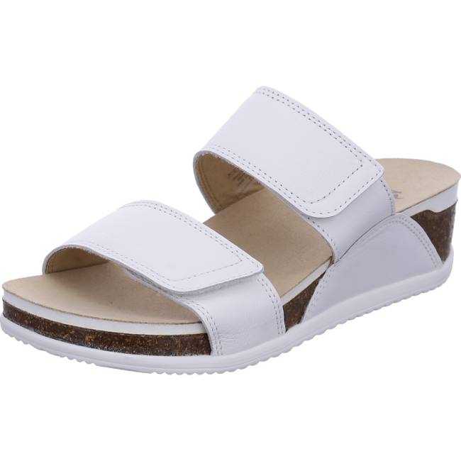 Mules Ara Norderney Blanche Femme | KFX-1383235