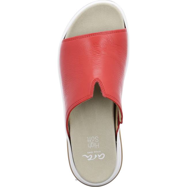 Mules Ara Osaka Flame Rouge Femme | FSR-0132928