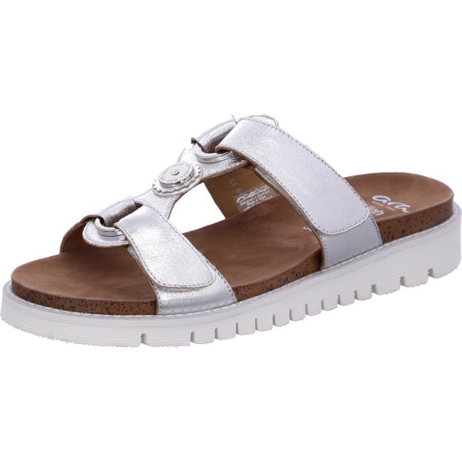 Mules Ara Kent-sport Grise Femme | FTP-9402462