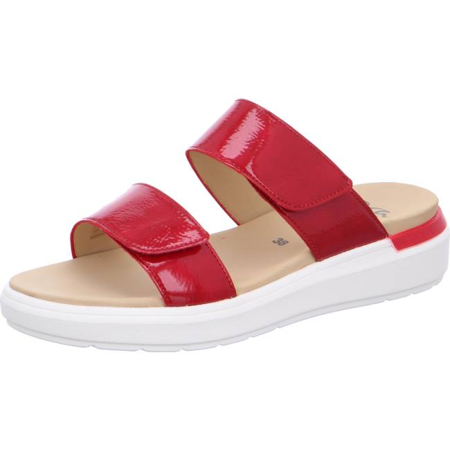 Mules Ara Ibiza Rouge Femme | BOD-2880034