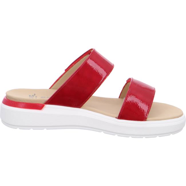 Mules Ara Ibiza Rouge Femme | BOD-2880034