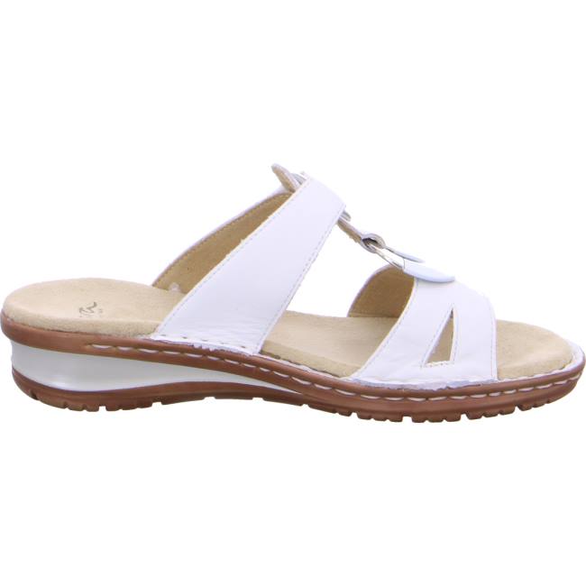 Mules Ara Hawaii Blanche Femme | UFT-8401772