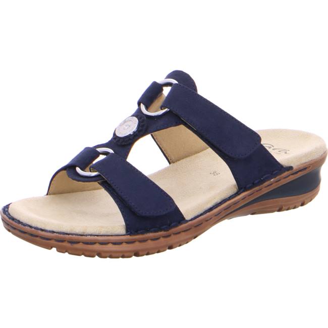 Mules Ara Hawaii Bleu Femme | RDT-3027650