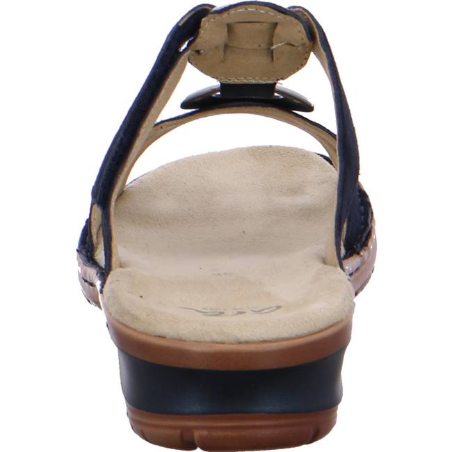 Mules Ara Hawaii Bleu Femme | BVU-2807229